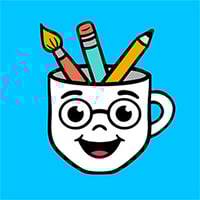 Homem do café Designer