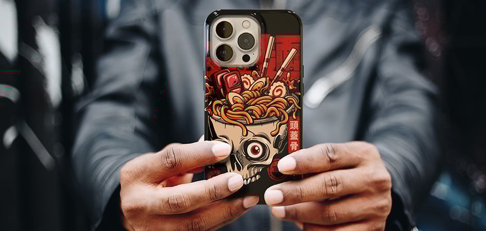 Capas de telefone com caveira